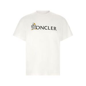 Moncler White Cotton Men's T-Shirt